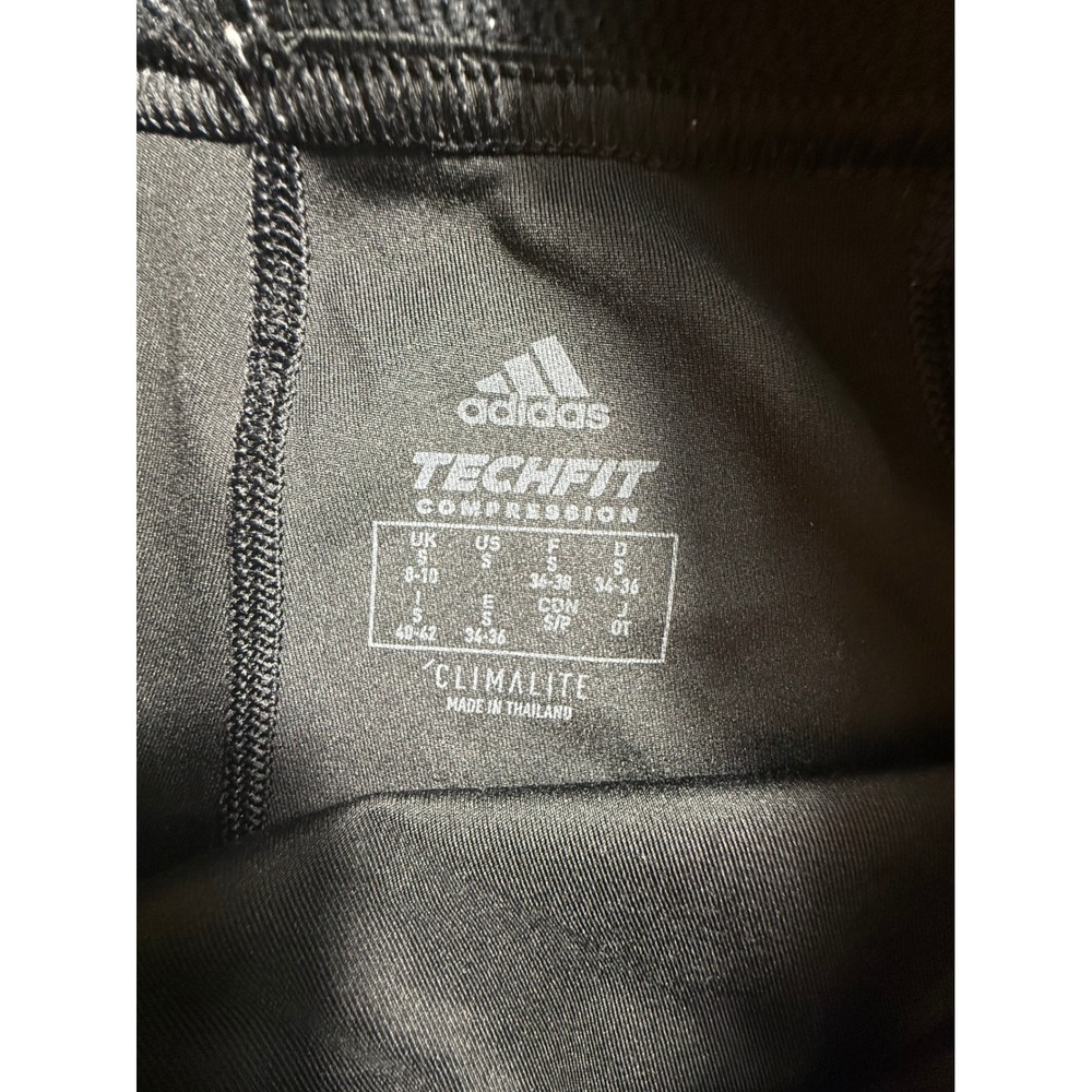 Adidas Techfit Climalite Compression Shorts Black (2) Womens Small 3 Inseam- - Picture 5 of 7